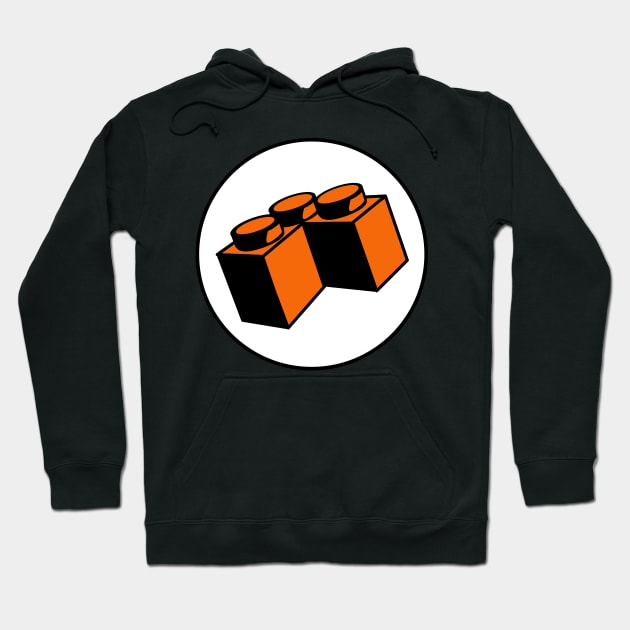 2 x 2 Brick Corner Hoodie by ChilleeW